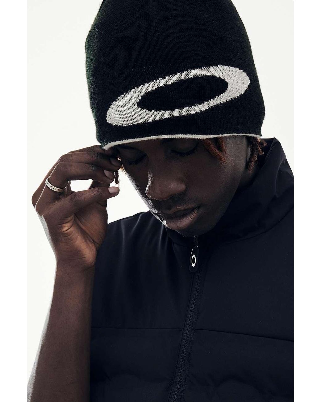 Oakley Beanie ellipse in in Schwarz Lyst DE