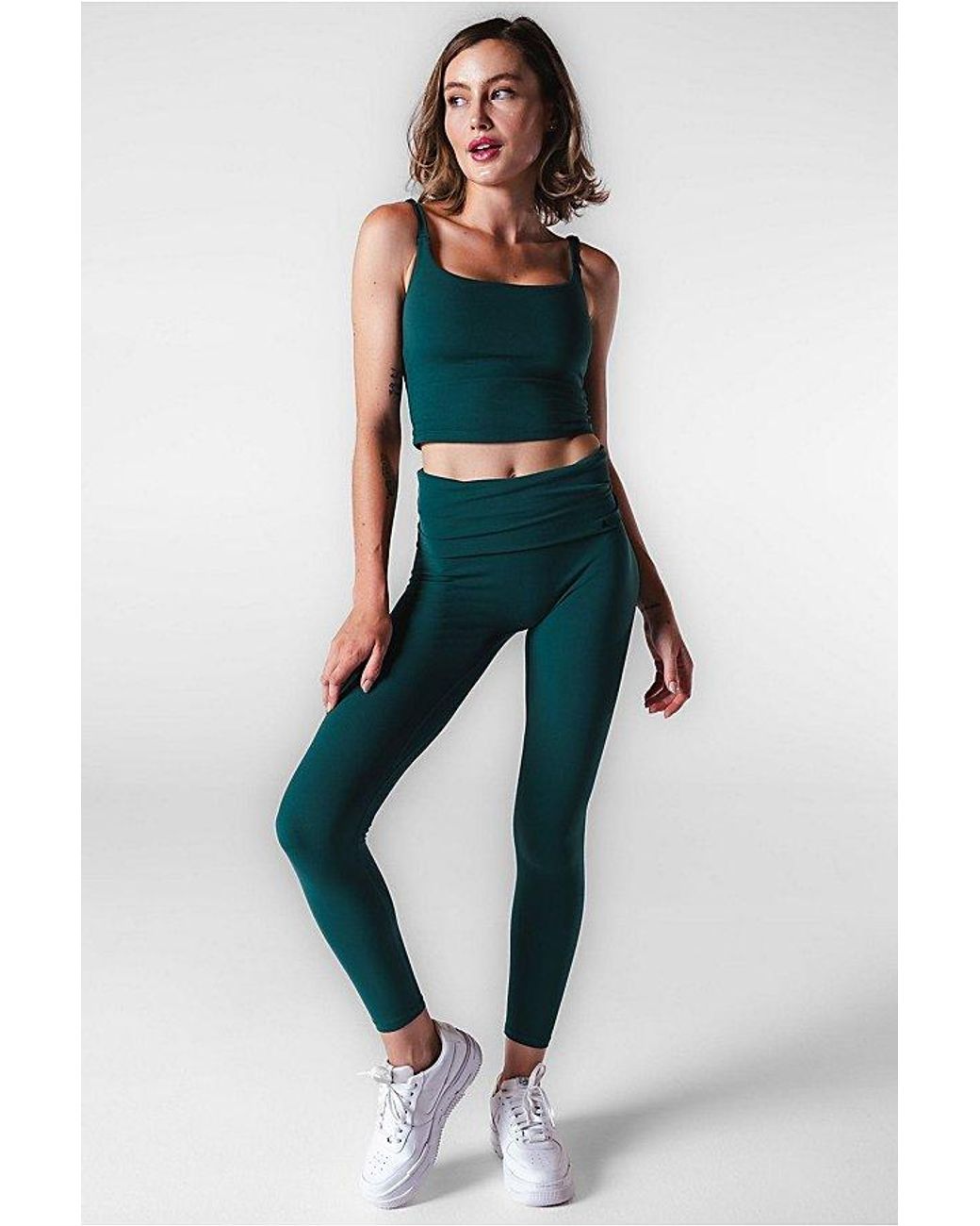Vitaly Green Cloud Ii Foldover Legging