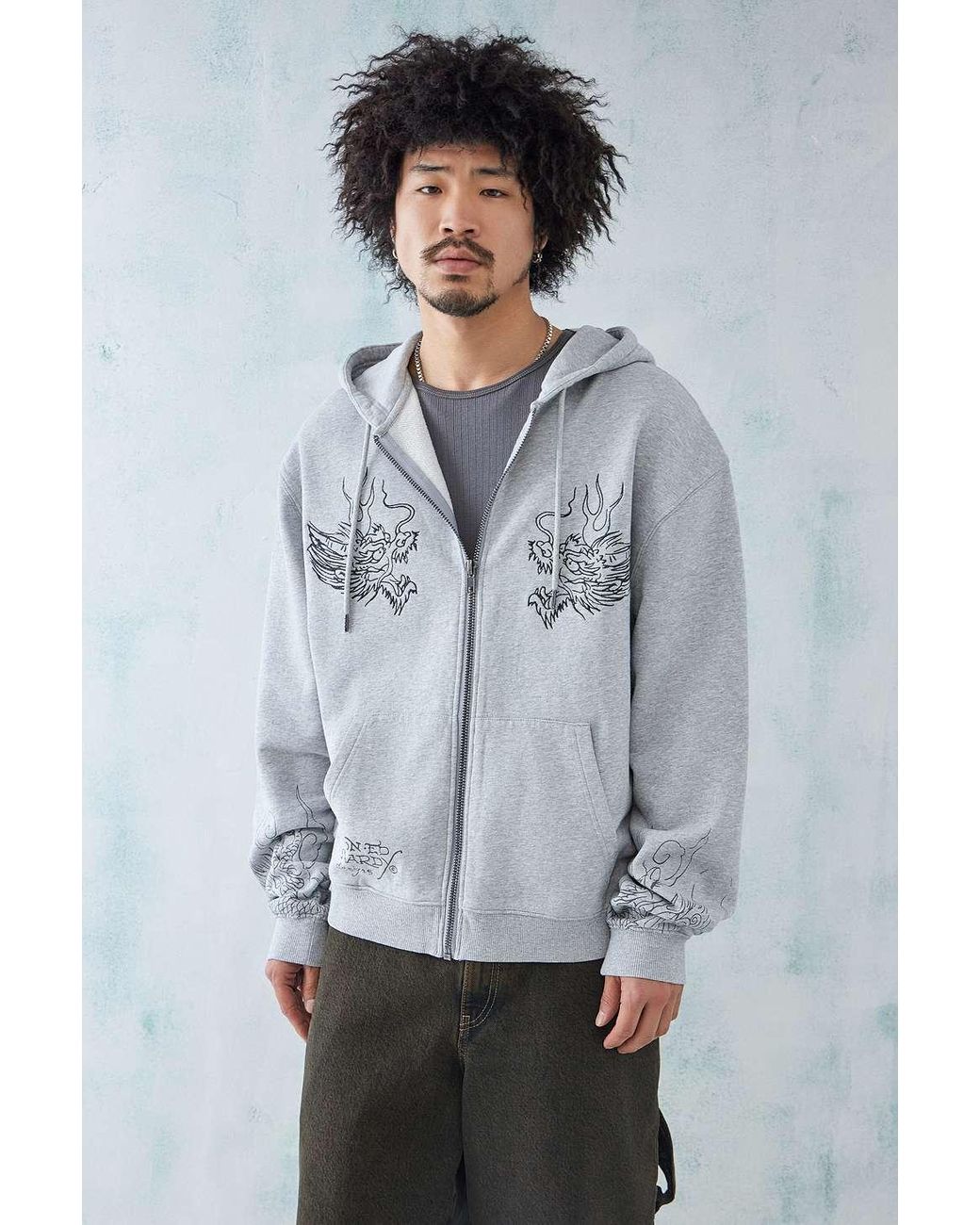 Dragon zip up hoodie online