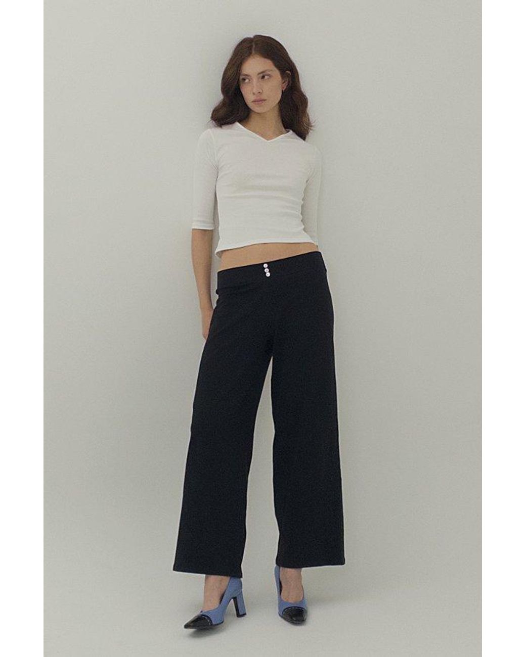 MPAZ STUDIO Natural Devon Ankle Length Pants