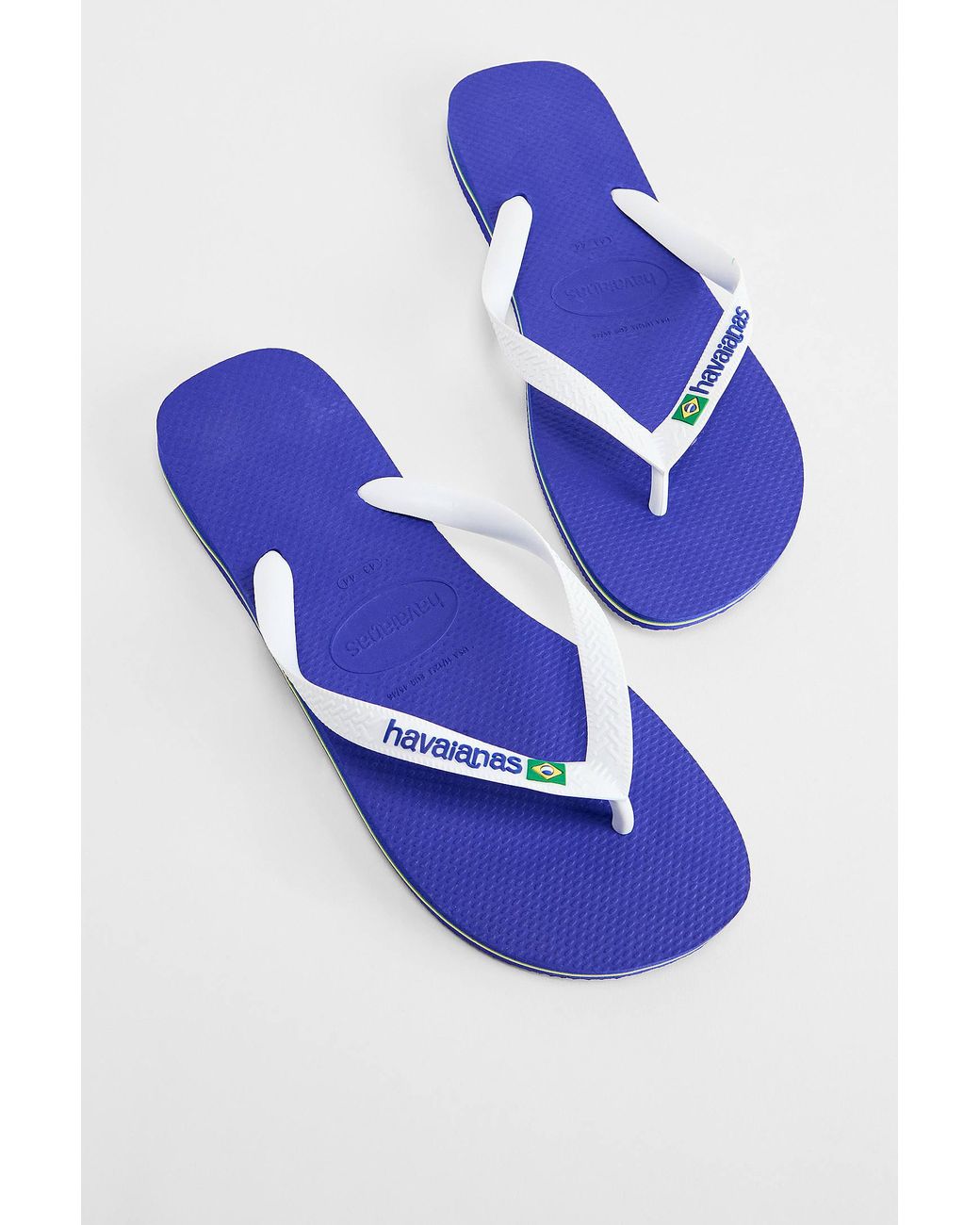 Havaianas Marine Blue Brasil Flip Flops for men