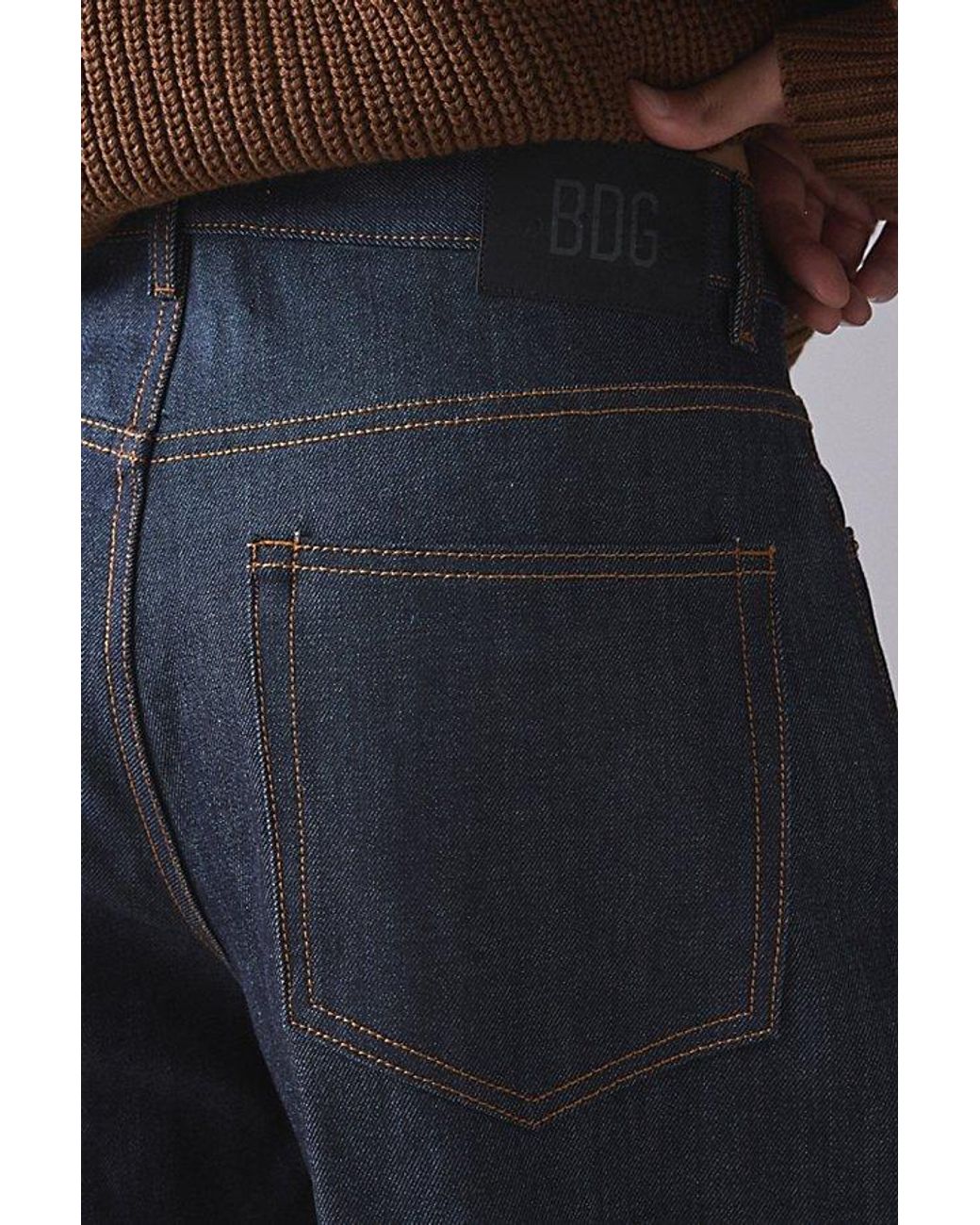 Bdg BDG Nitro Premium Selvedge Baggy Fit Jeans in Blue for Men | Lyst Canada