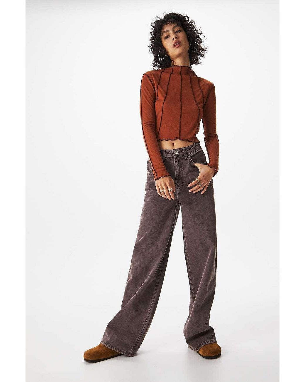 BDG Denim Washed Chocolate Puddle Jeans 