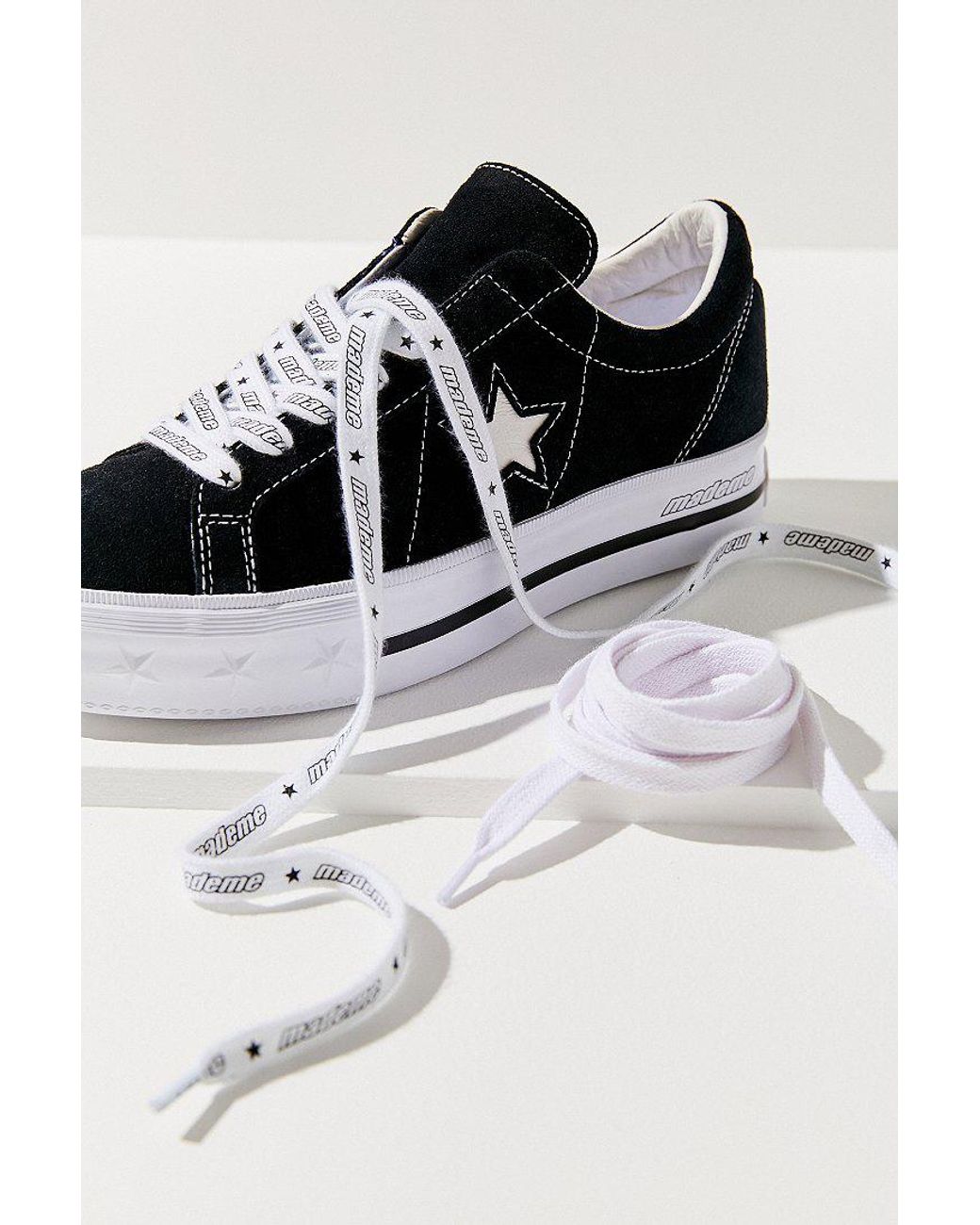 مائل جورج برنارد طبق womens converse x mademe one star platform black white  shoes - porcovision.com