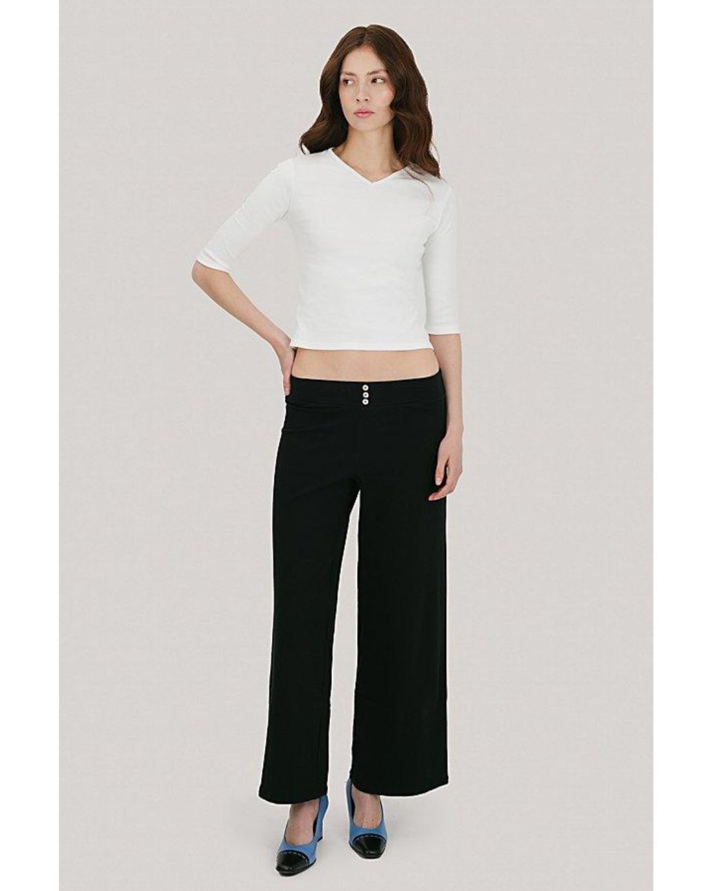 MPAZ STUDIO Natural Devon Ankle Length Pants