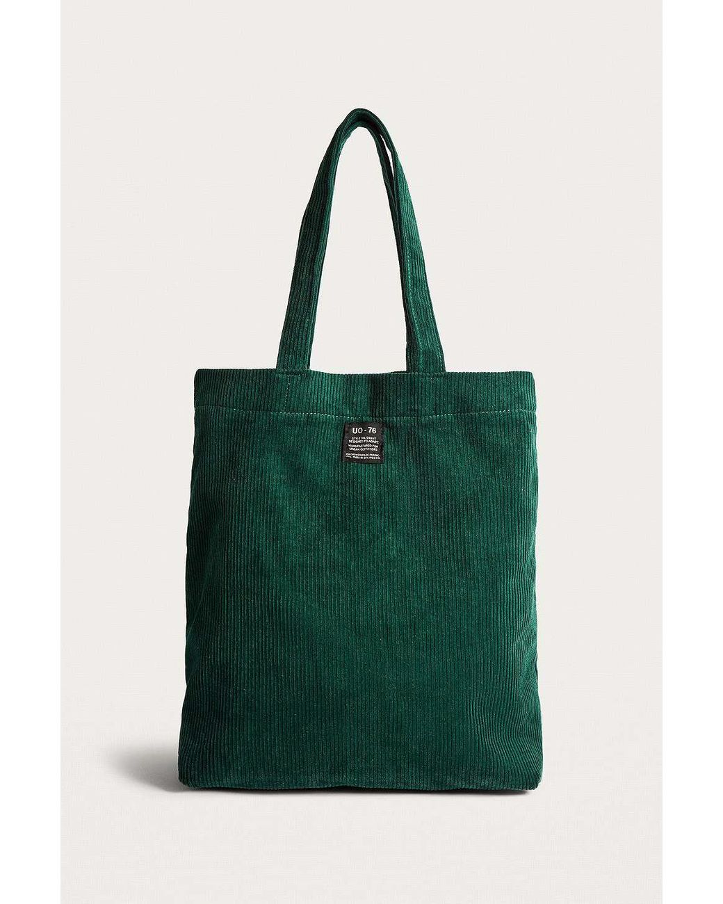 Urban Outfitters Uo Corduroy Tote Bag in Green | Lyst UK