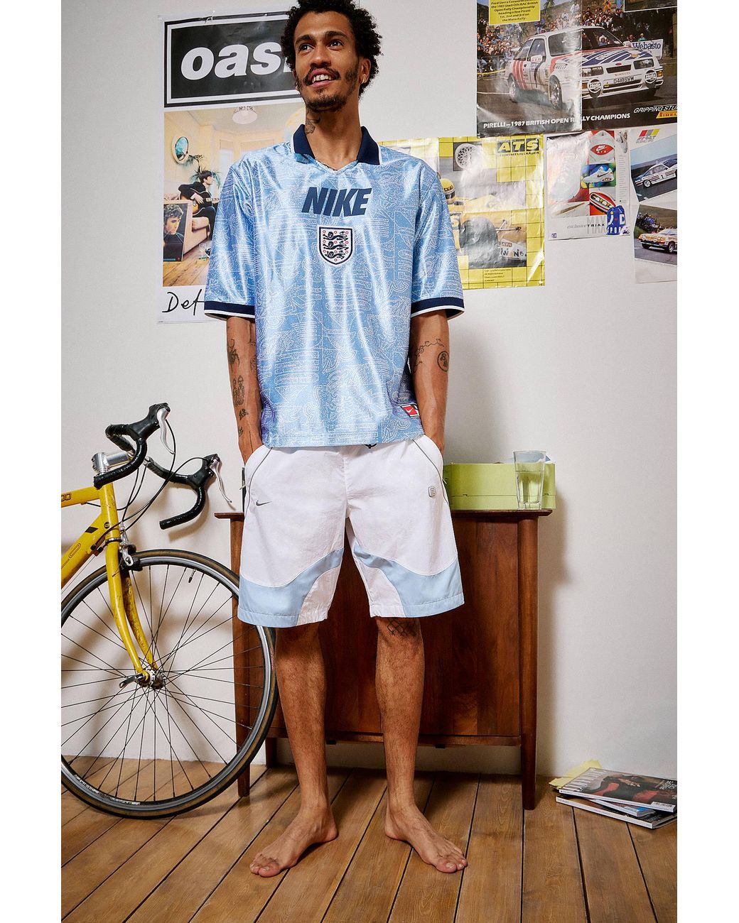 Nike Blue Sportswear Shox Woven Shorts for men