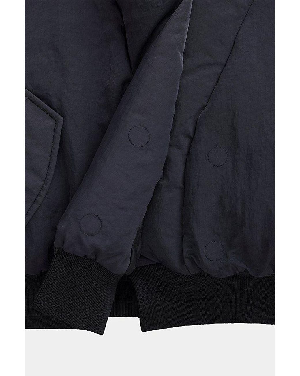 Alpha Industries Blue Shawl Collar Bomber Jacket