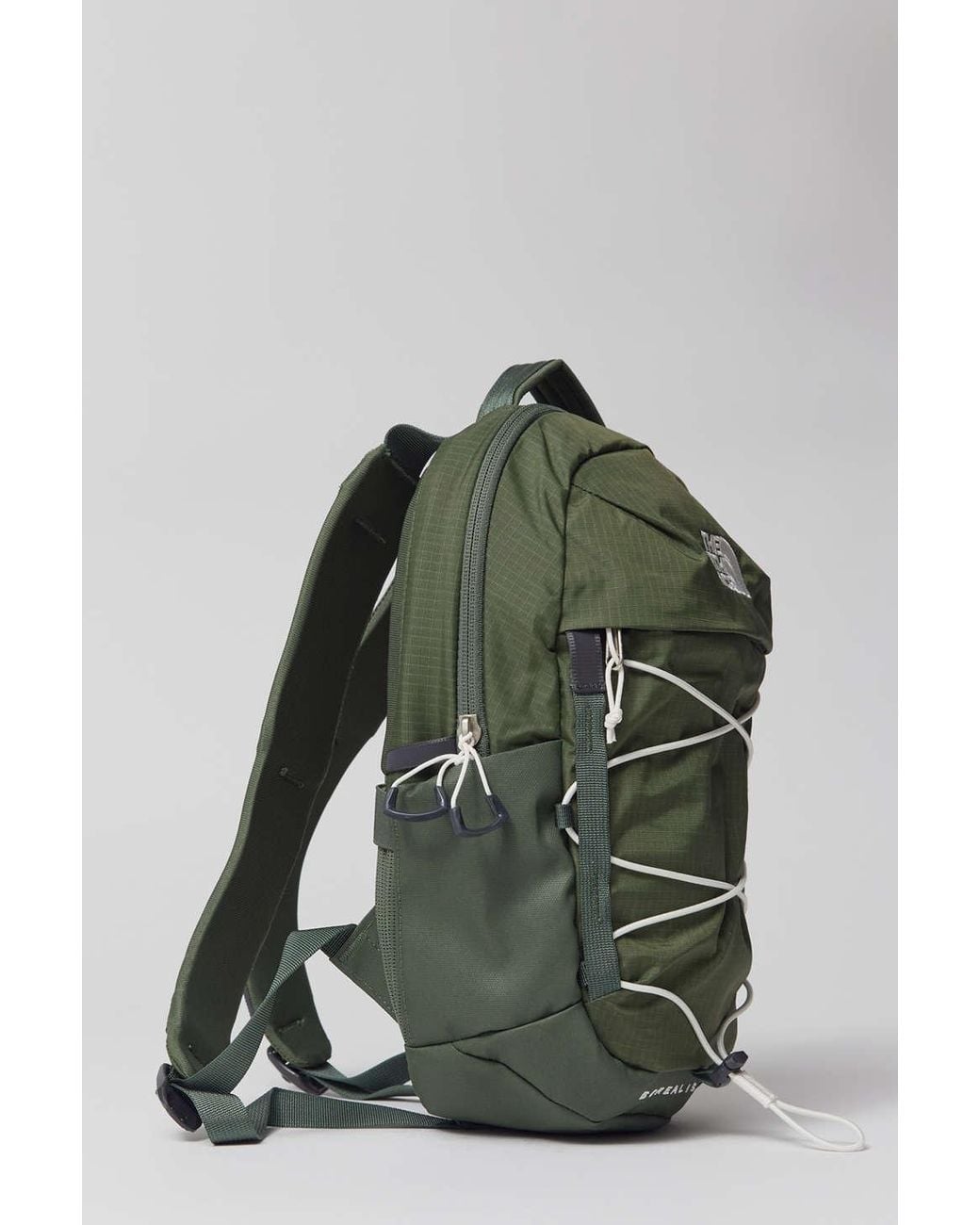 green borealis north face backpack The Commuter Laptop - Water Repellent, Laptop Sleeve, Large Main Compartment, Duck Green/New Taupe Green, One Size you can keep your items secure The North Face Borealis Backpack
