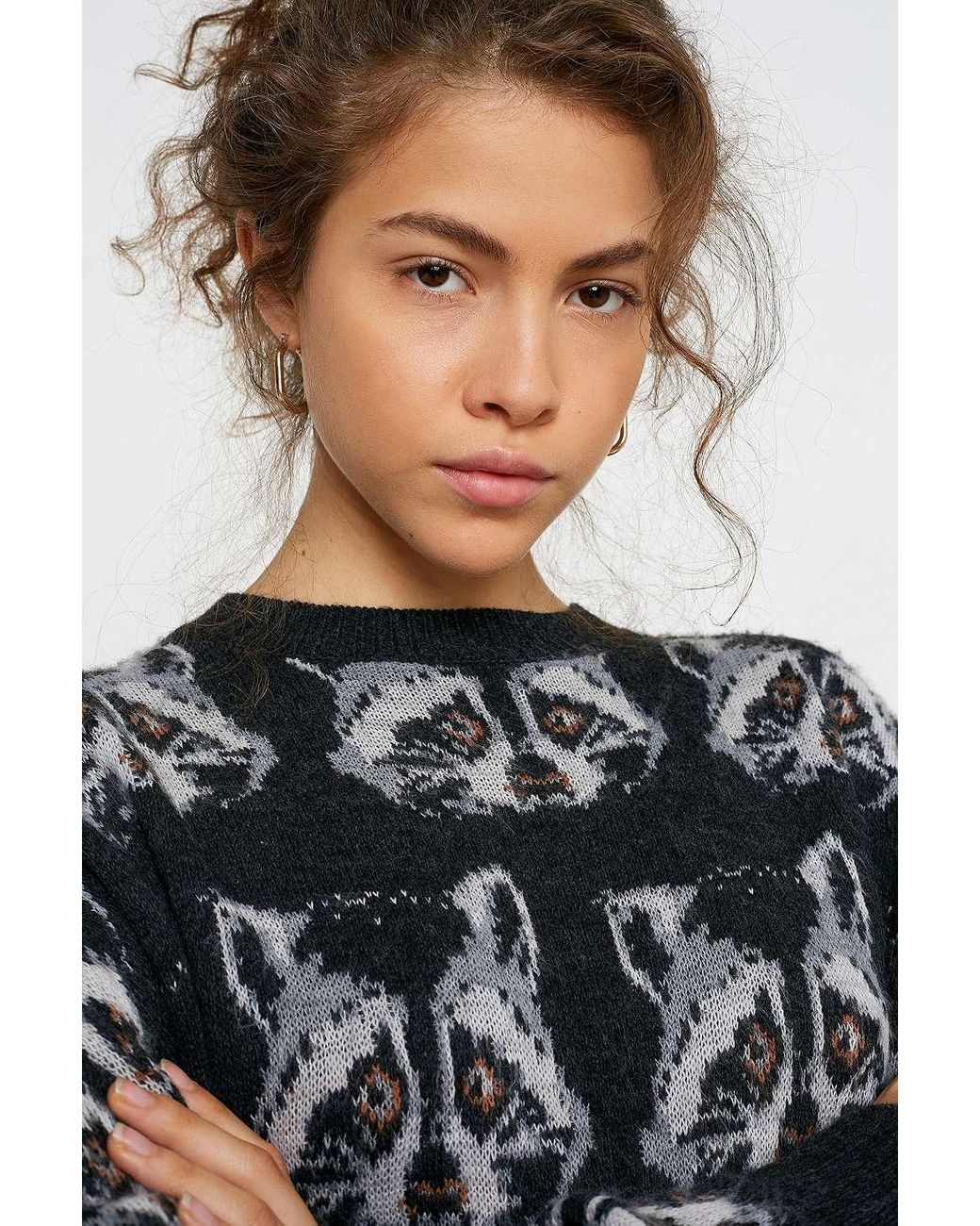 Urban Outfitters Uo Raccoon Jumper 