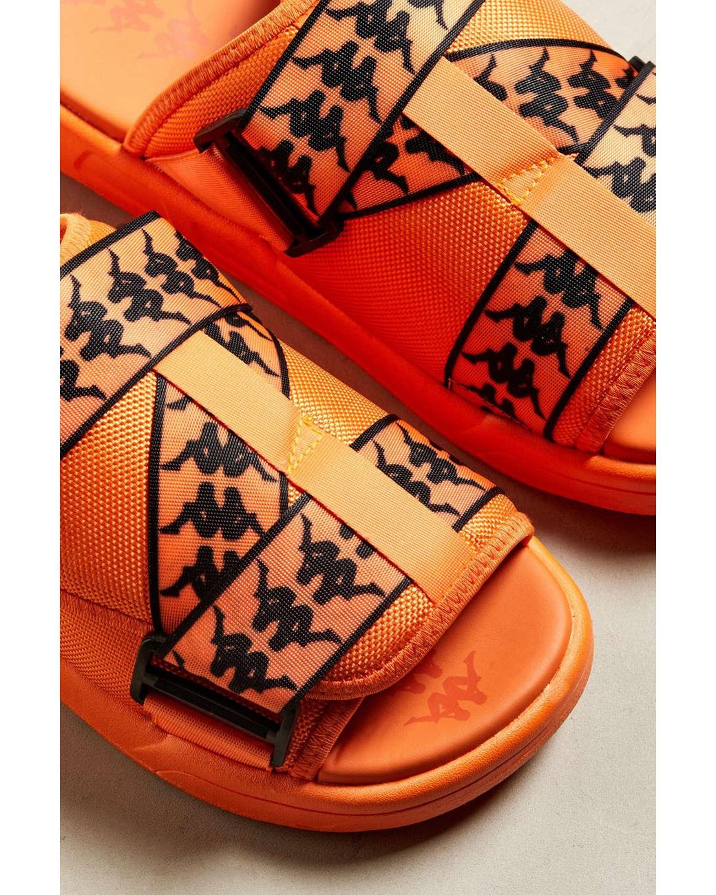 Kappa Banda Mitel 1 Orange Slide Sandal for Men | Lyst