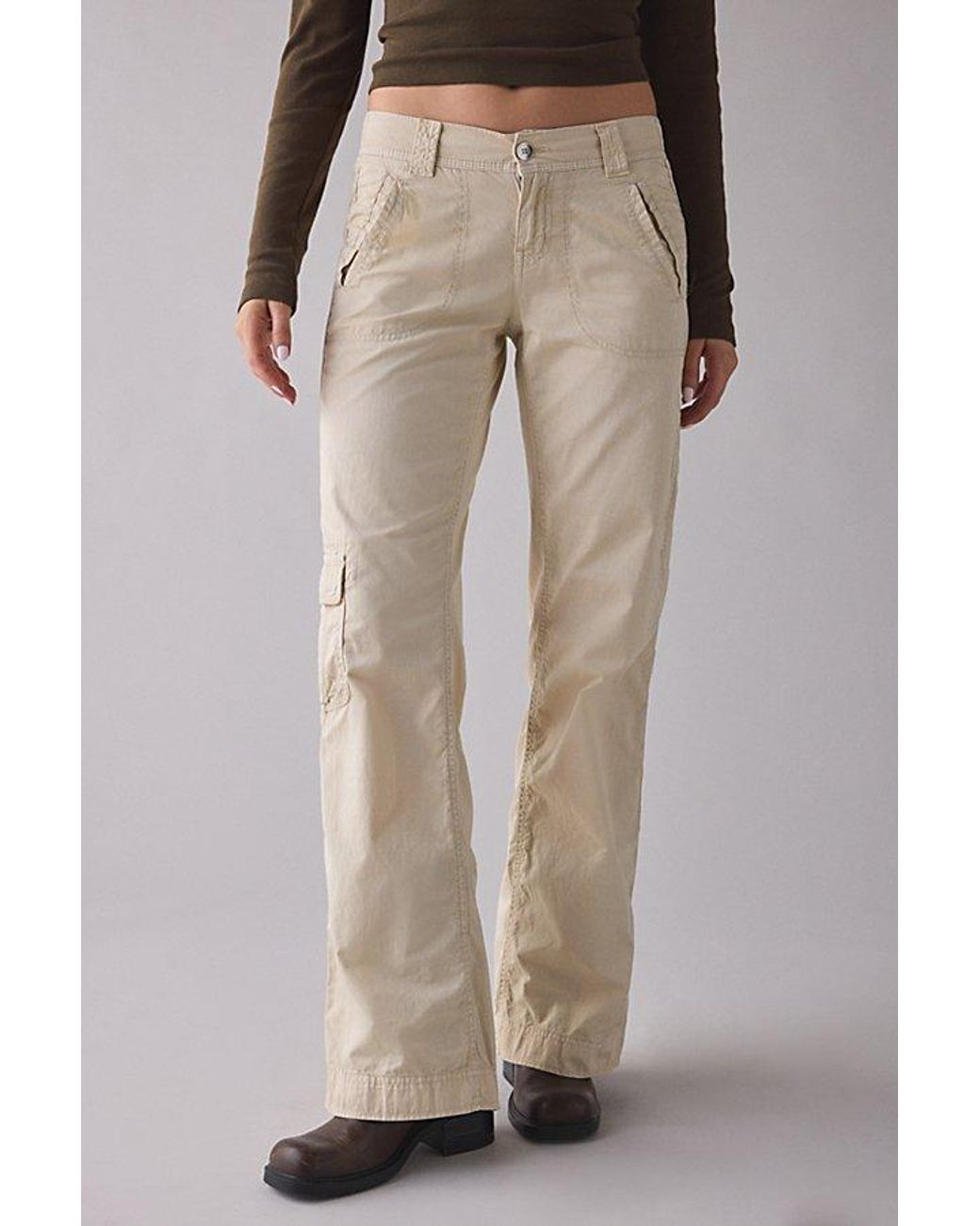 BDG Natural 360 Utility Low-Rise Straight Leg Pant