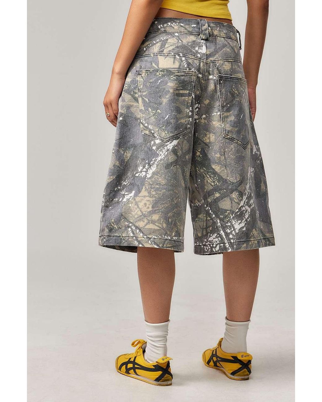 Jaded London Forest Camo Colossus Jorts 30 At Urban