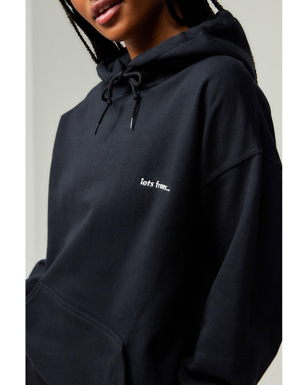 iets frans Blue Black Hoodie