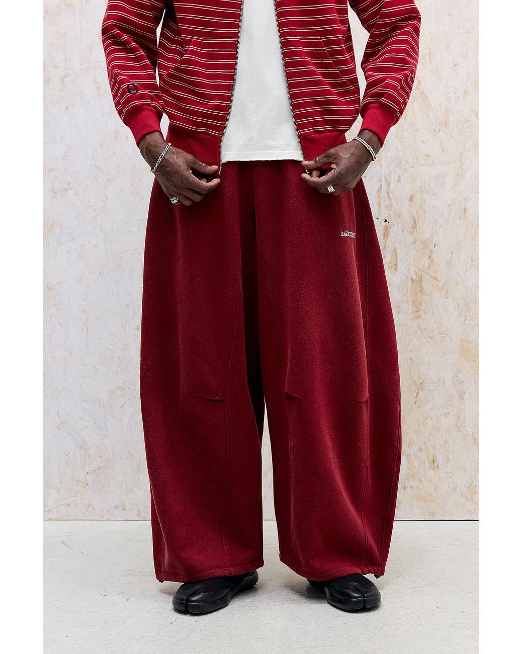iets frans Red Sid Joggers for men