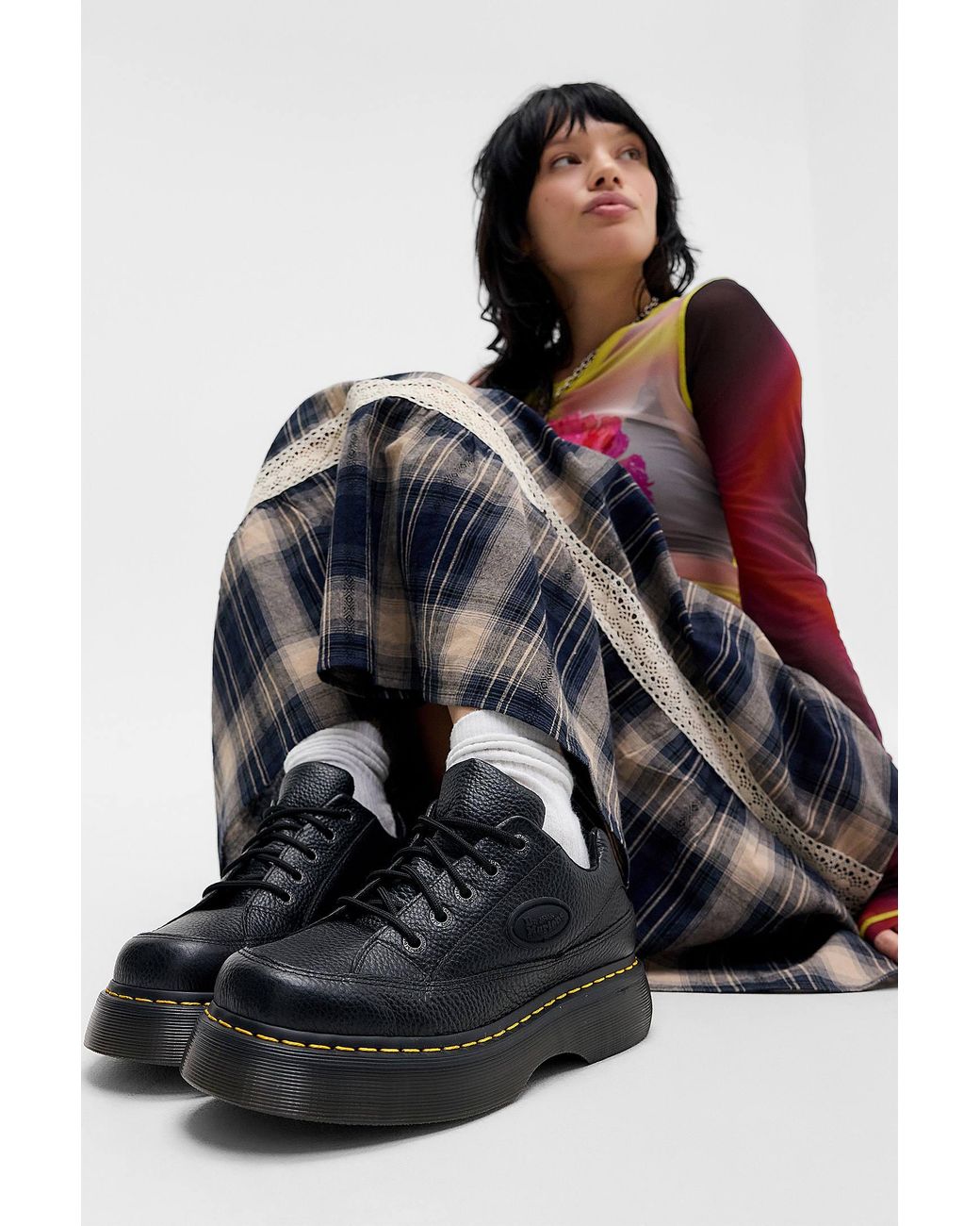 Dr. Martens Black 5-eye Milled Nappa Leather Shoes