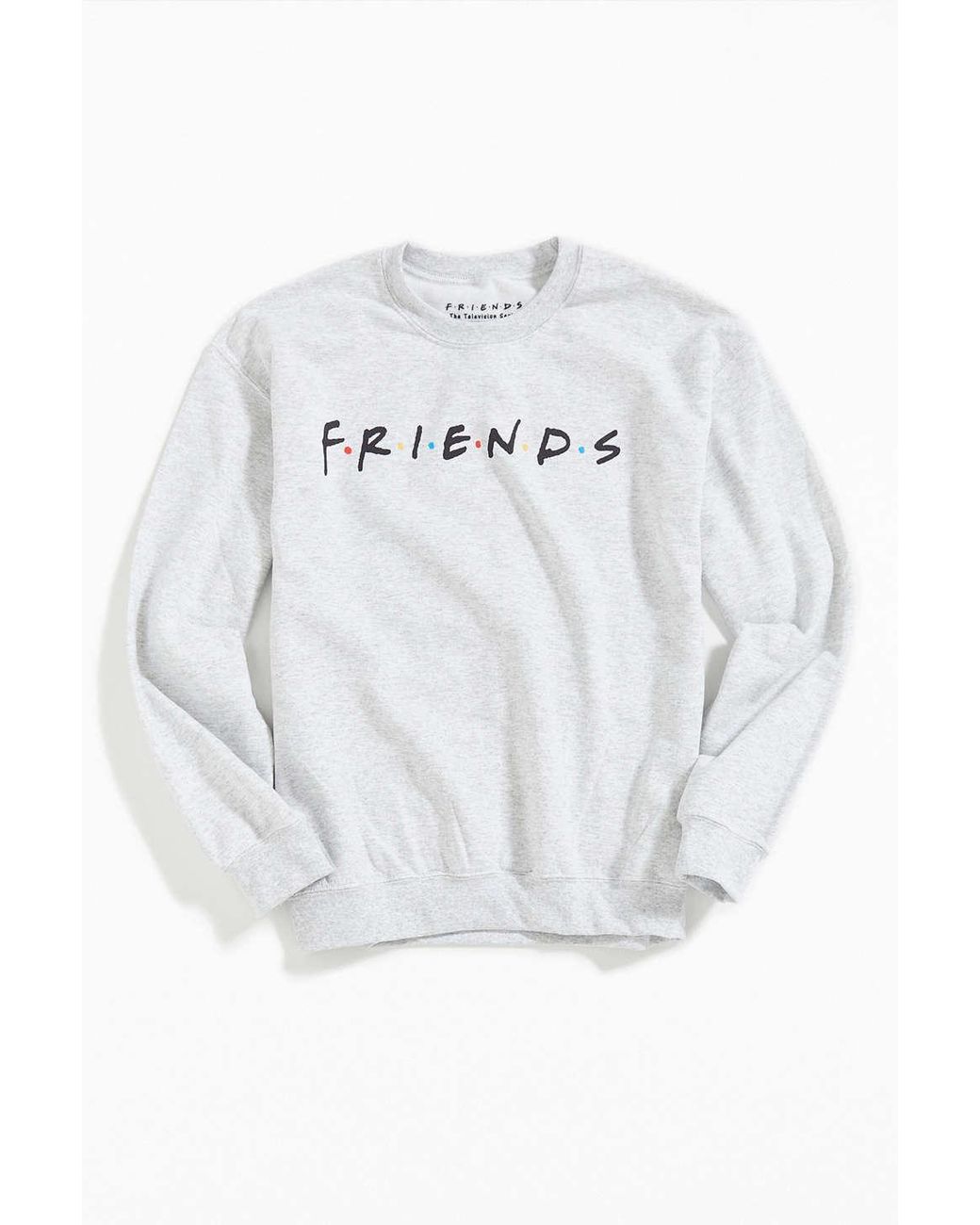 Urban Outfitters Friends Logo Crew Neck Sweatshirt in Gray | Lyst