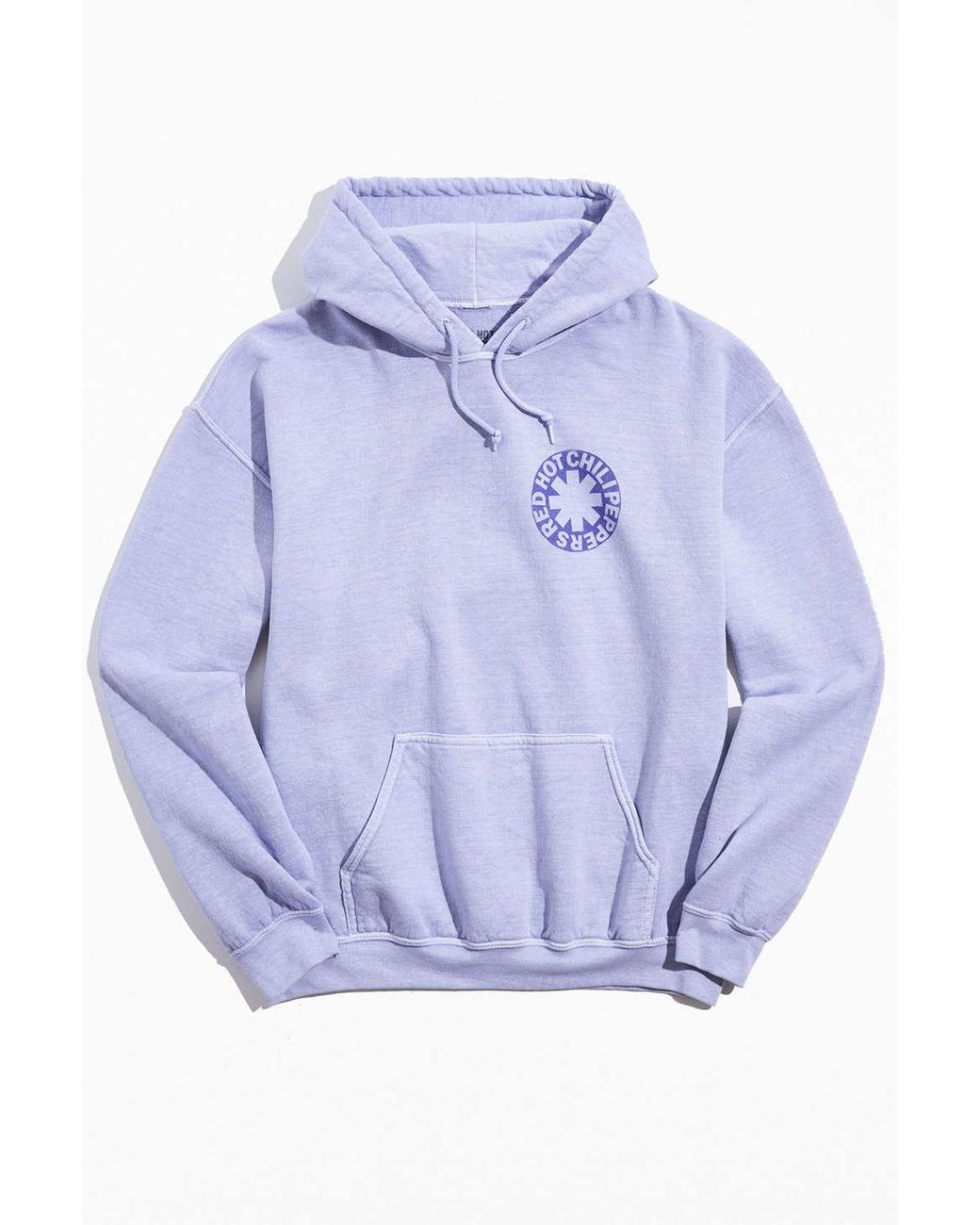 Urban Outfitters Red Hot Chili Peppers Hoodie Sweatshirt in Blue
