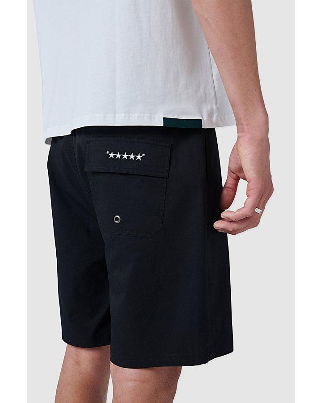 B.Cools Black B. Cools Amphibious Shorts for men