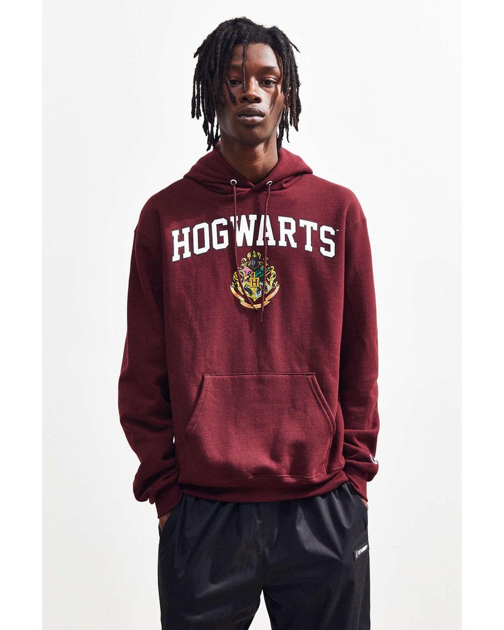 Champion Hogwarts Hoodie Sweatshirt in Red for Men | Lyst