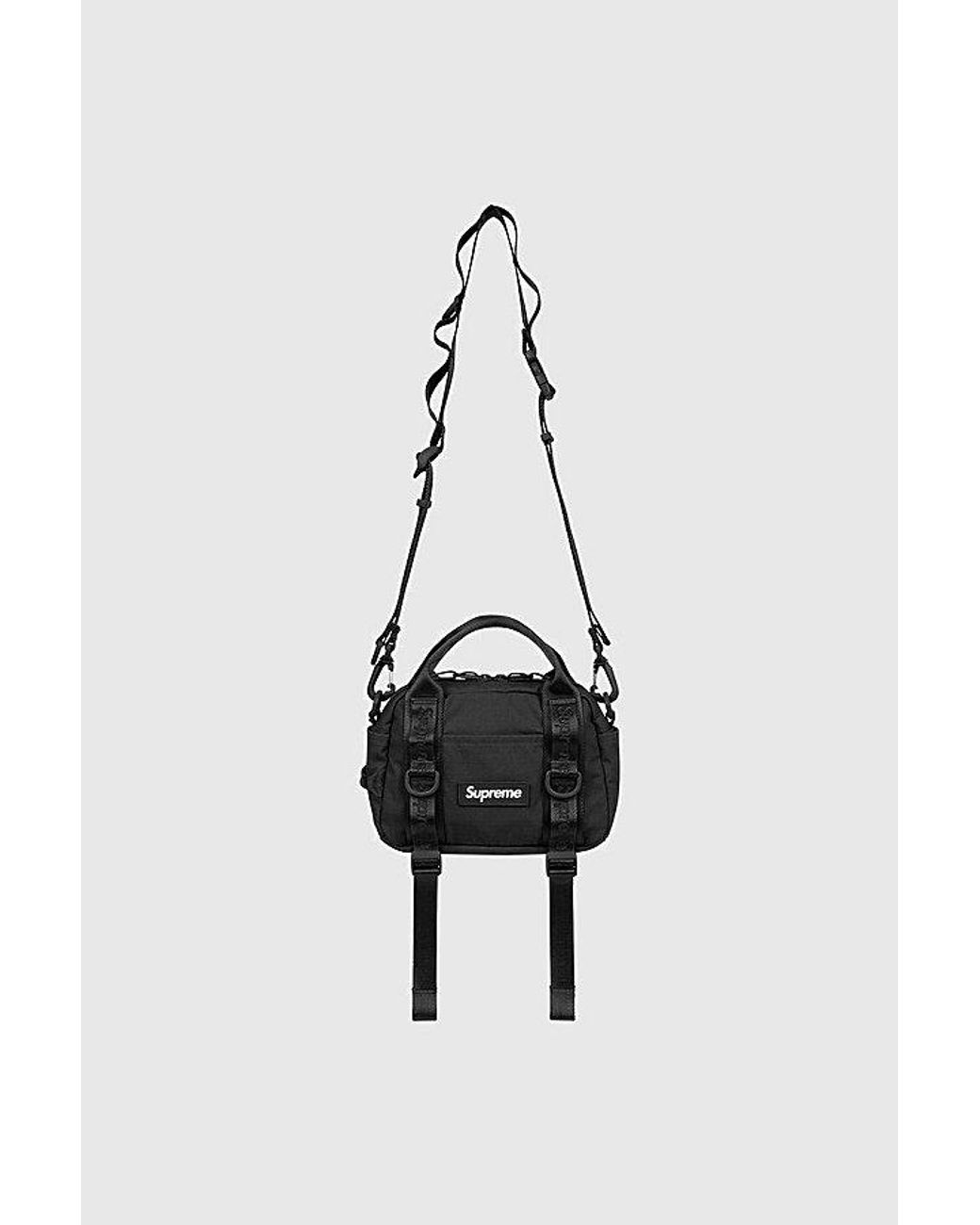 Supreme Mini Duffle Bag (Ss26) in Black for Men | Lyst