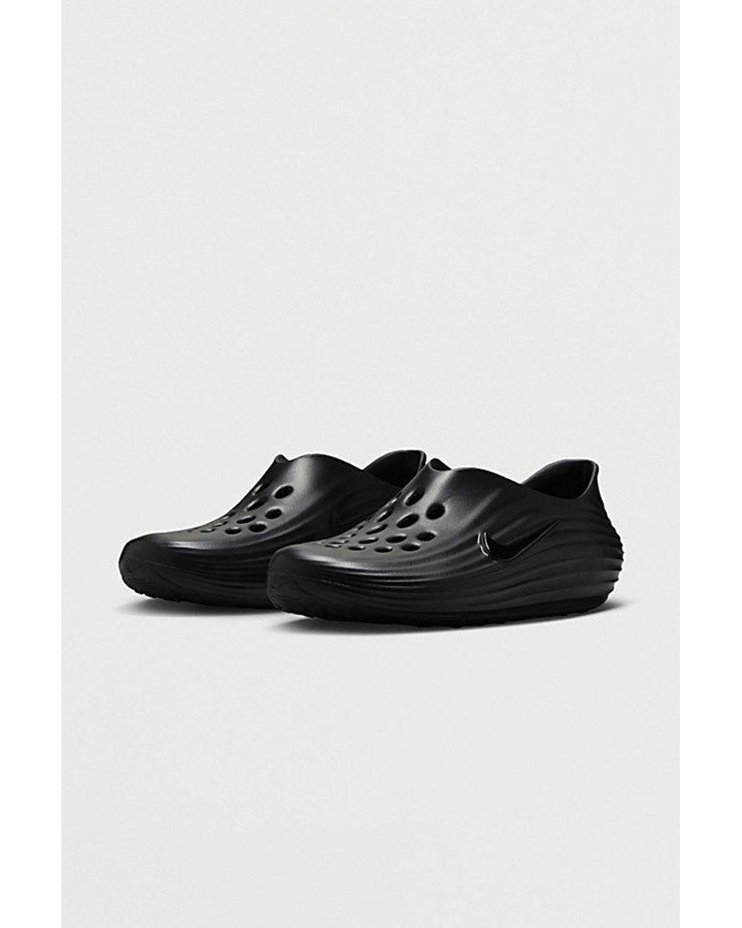 Nike Black Reactx Rejuven8 Clogs for men