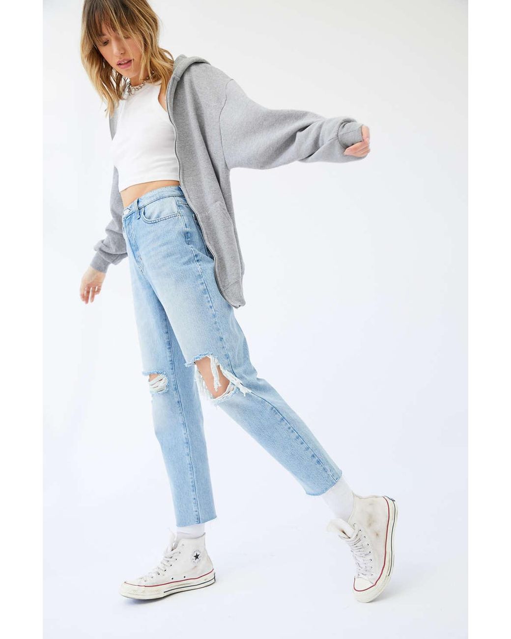 bdg high rise slim straight jean