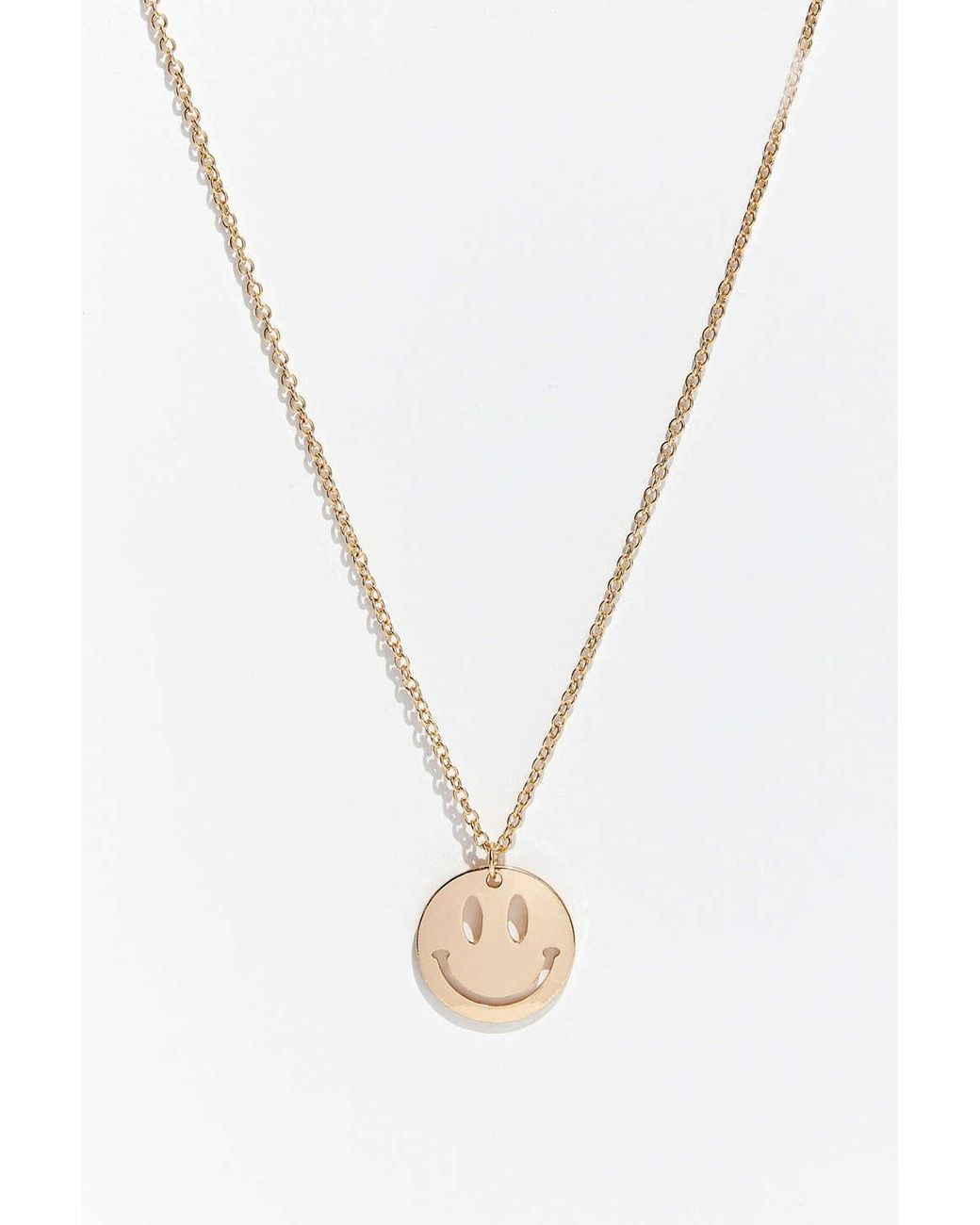 Urban Outfitters Smiley Face Pendant 