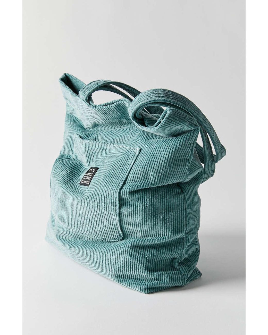 Urban Outfitters Uo Basic Corduroy Tote Bag in Green - Lyst