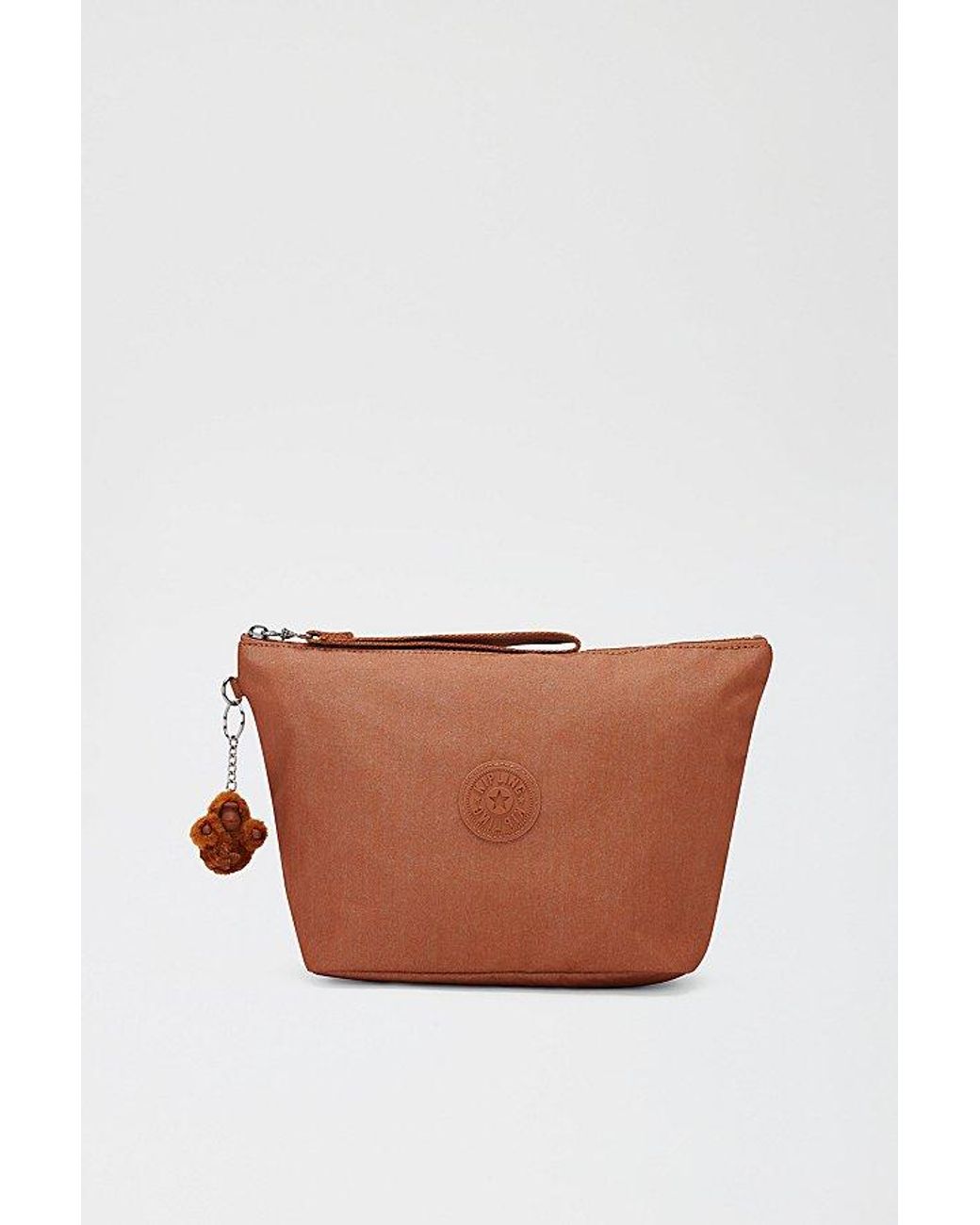 Kipling Brown Naomi Metallic Pouch