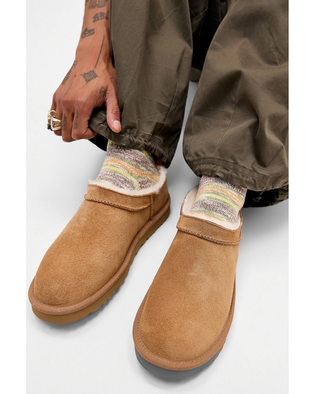 Ugg Brown Tasman Classic Ultra-mini Boots for men