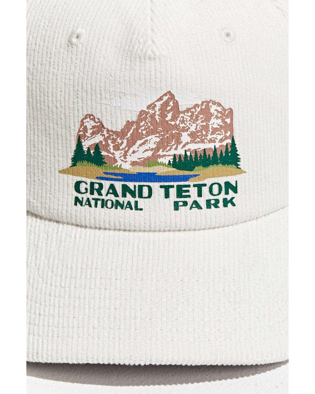 Grand Teton National Park Corduroy Hat 