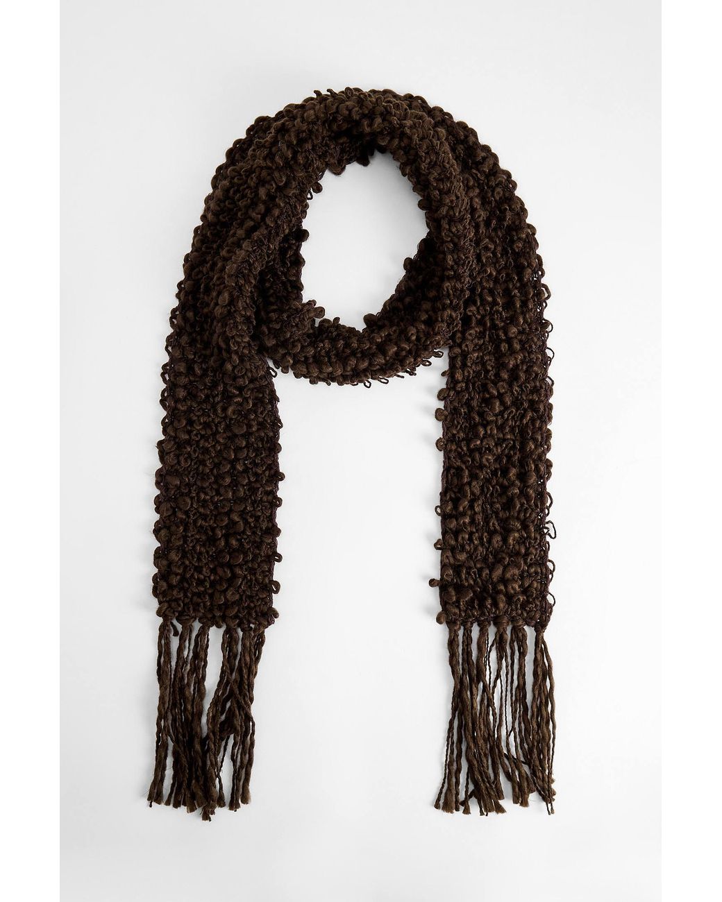Urban Outfitters Black Uo Bobble Scarf for men