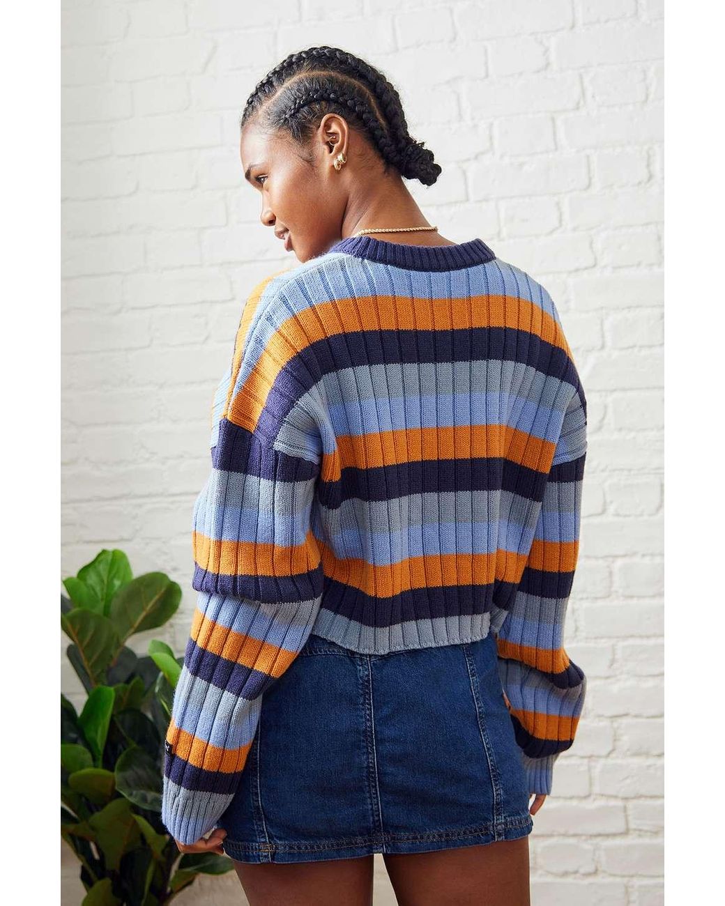 Blue and orange jumper hot sale