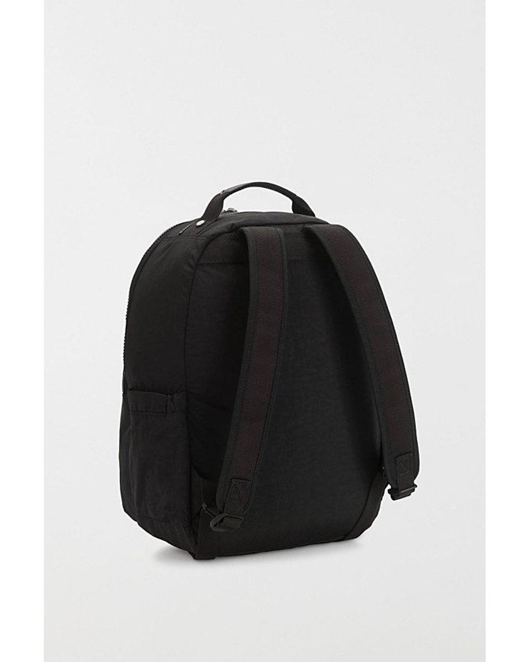 Kipling Black Seoul Large Nylon Backpack