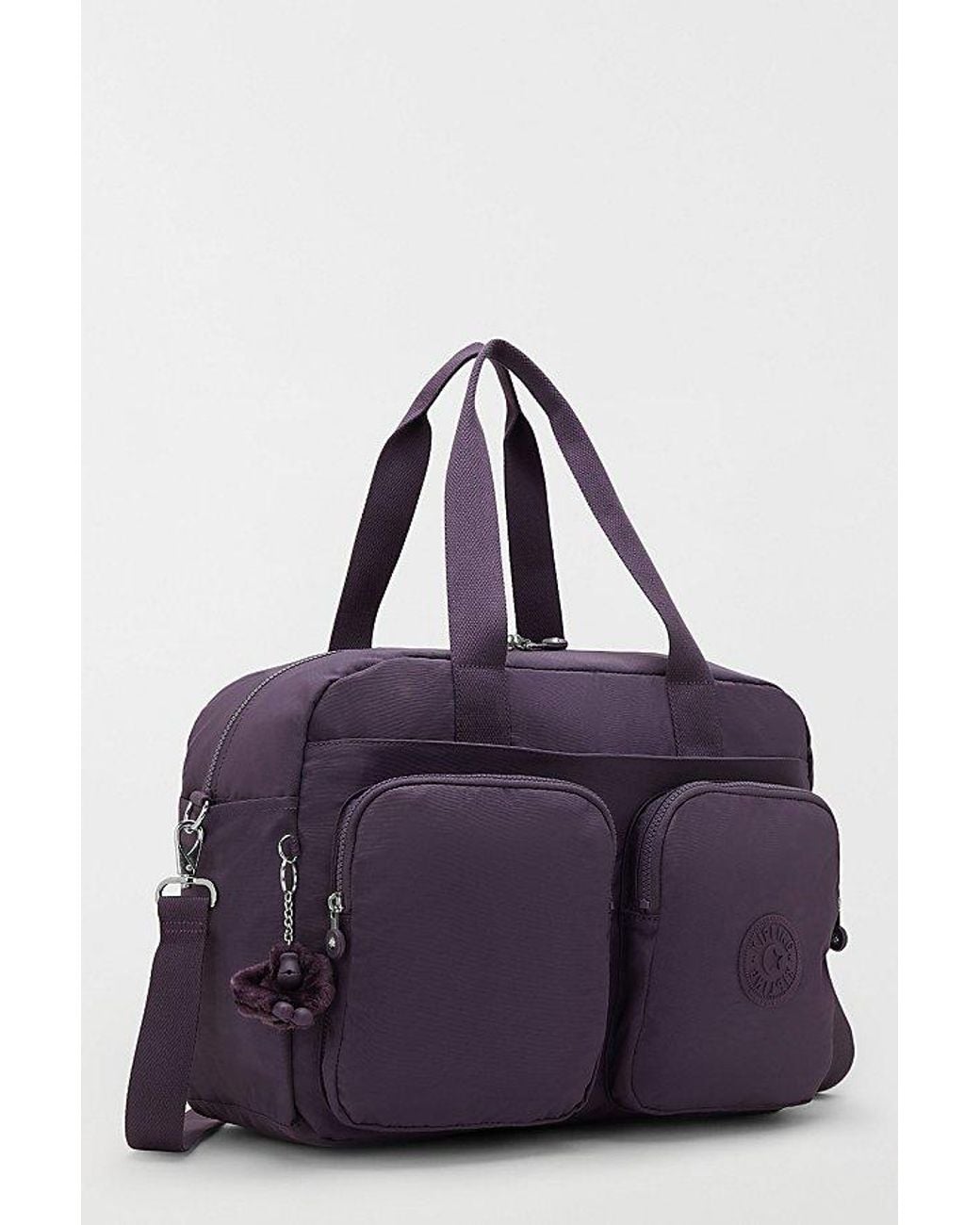 Kipling Defea Extra Large Weekender Duffle Bag in Purple | Lyst
