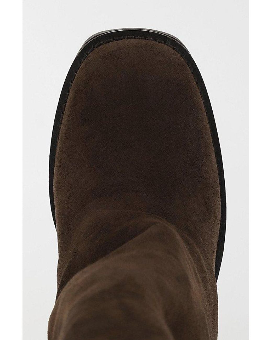 MIA Brown Mia Everett Suede Knee High Boot