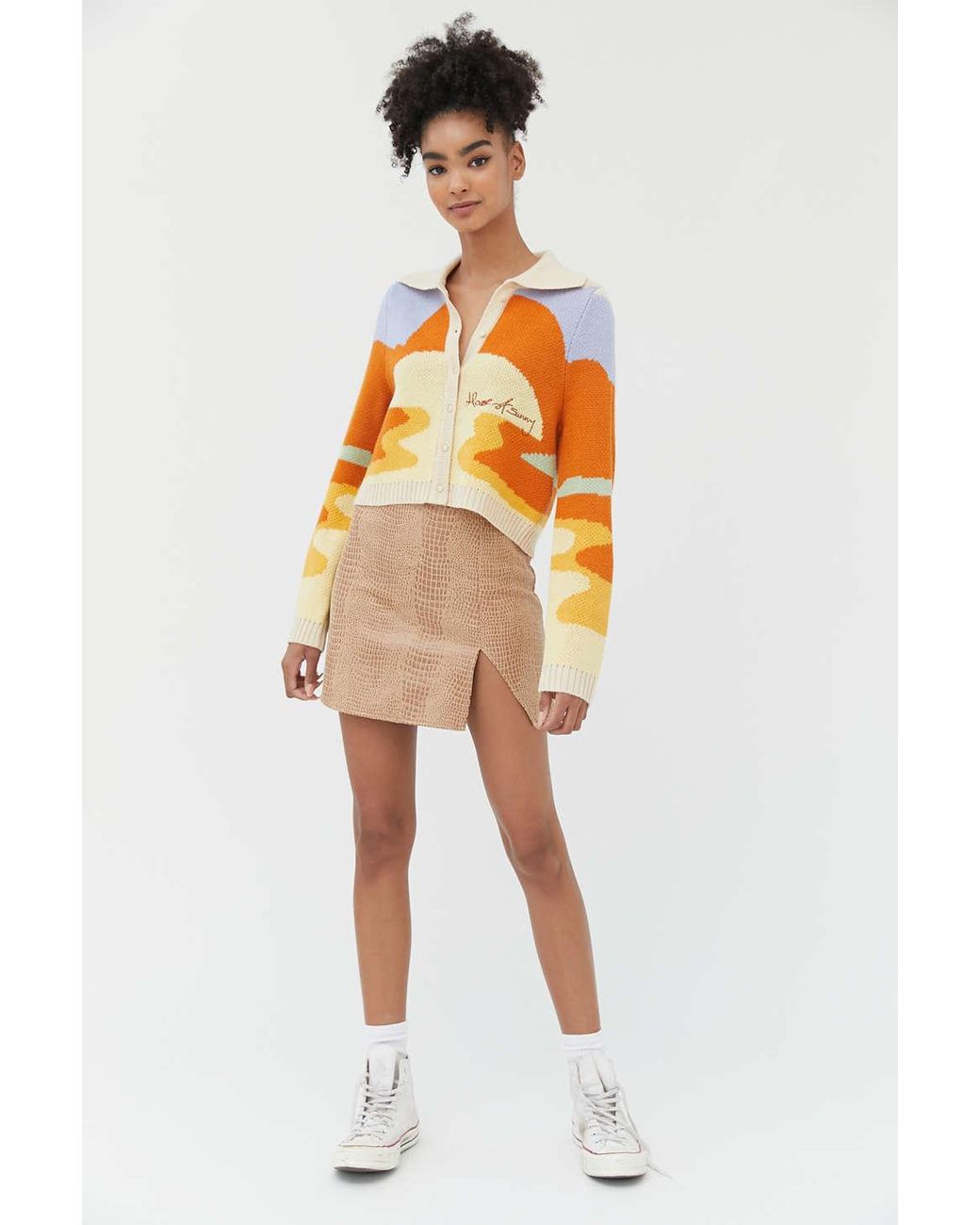 Sunny Day Tripper Jacquard Cardigan 