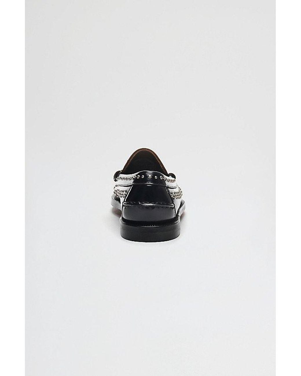 Sebago Black Dan Studs Loafer