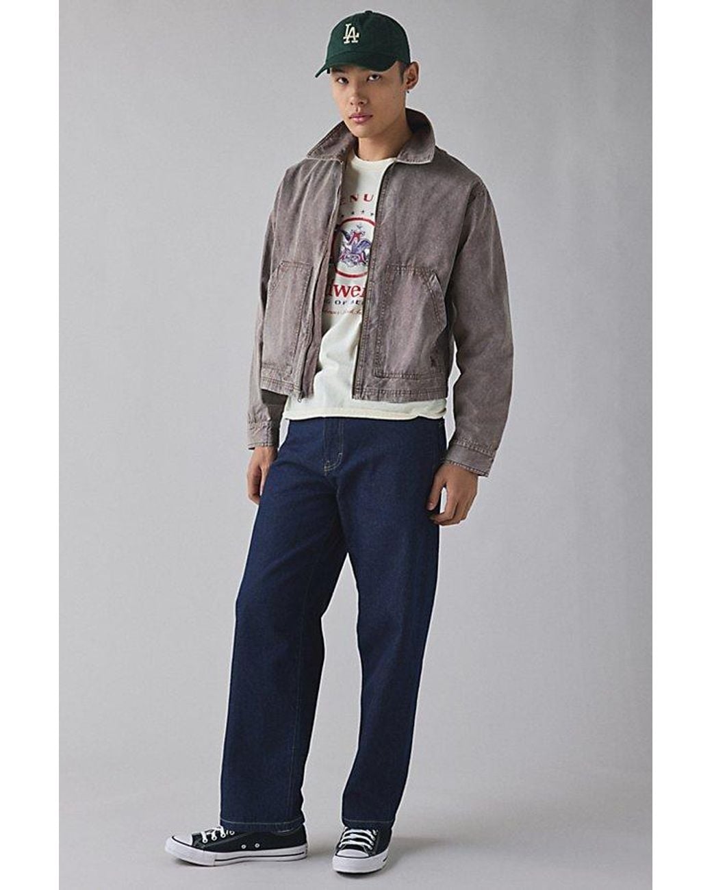 Stan Ray Blue Wide 5 Jeans for men