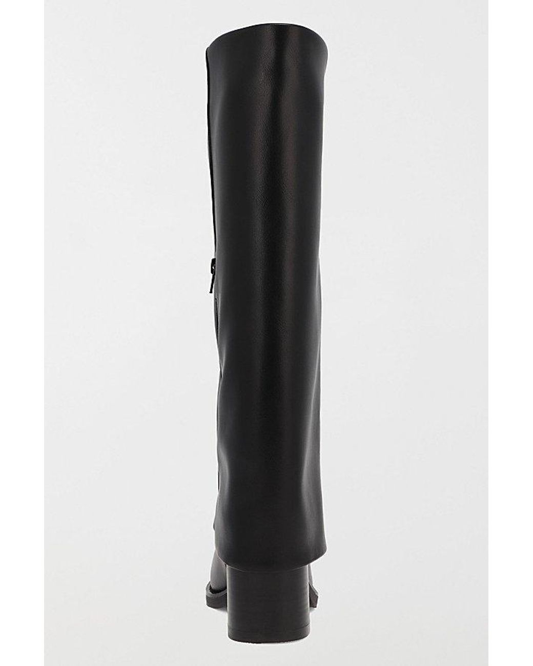 MIA Black Mia Everett Leather Knee High Boot