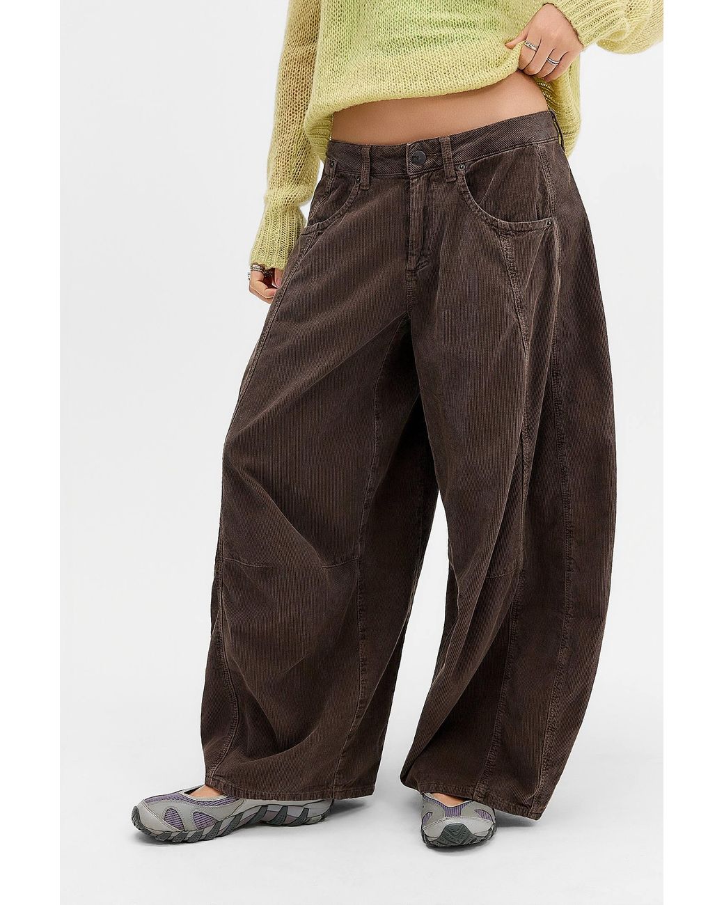 iets frans Brown Zadie Corduroy Trousers