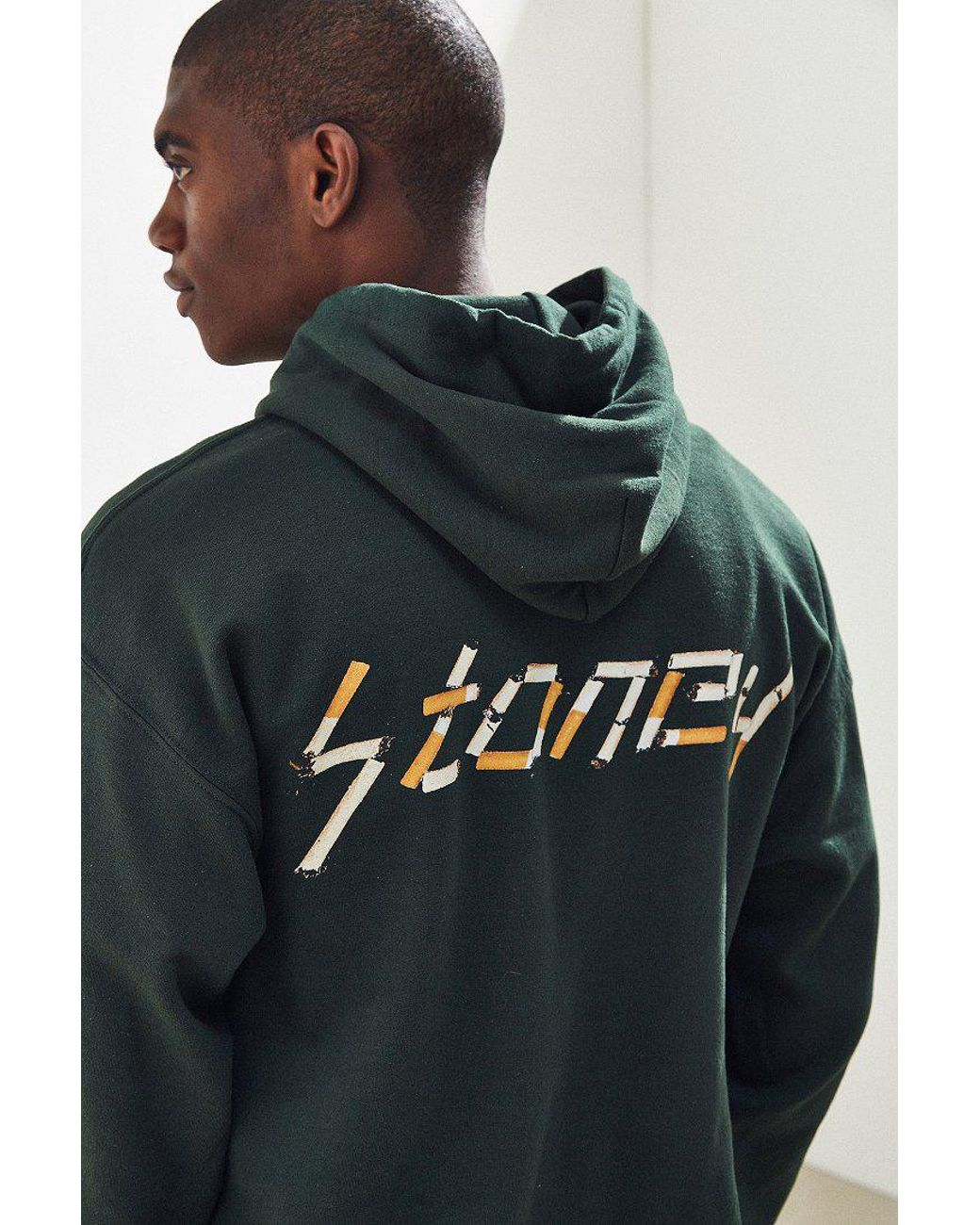 Urban Outfitters Post Malone Smokers Hoodie Sweatshirt in Green for Men |  Lyst