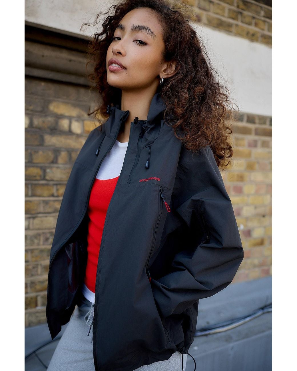 iets frans Blue Tori Waterproof Shell Jacket