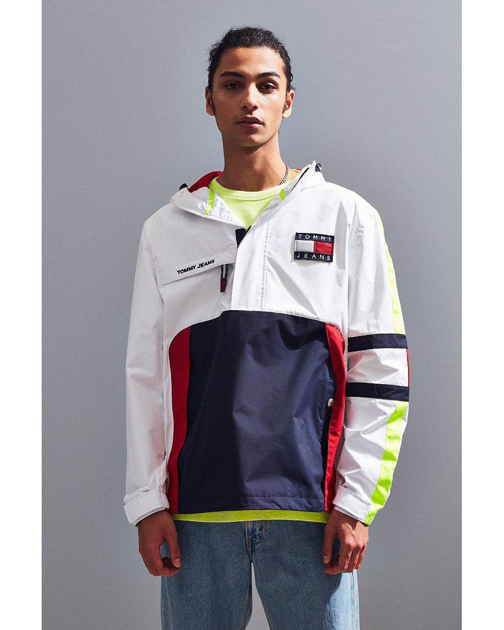 Tommy Hilfiger Tommy Hilfiger '90s Sailing Jacket in White for Men | Lyst