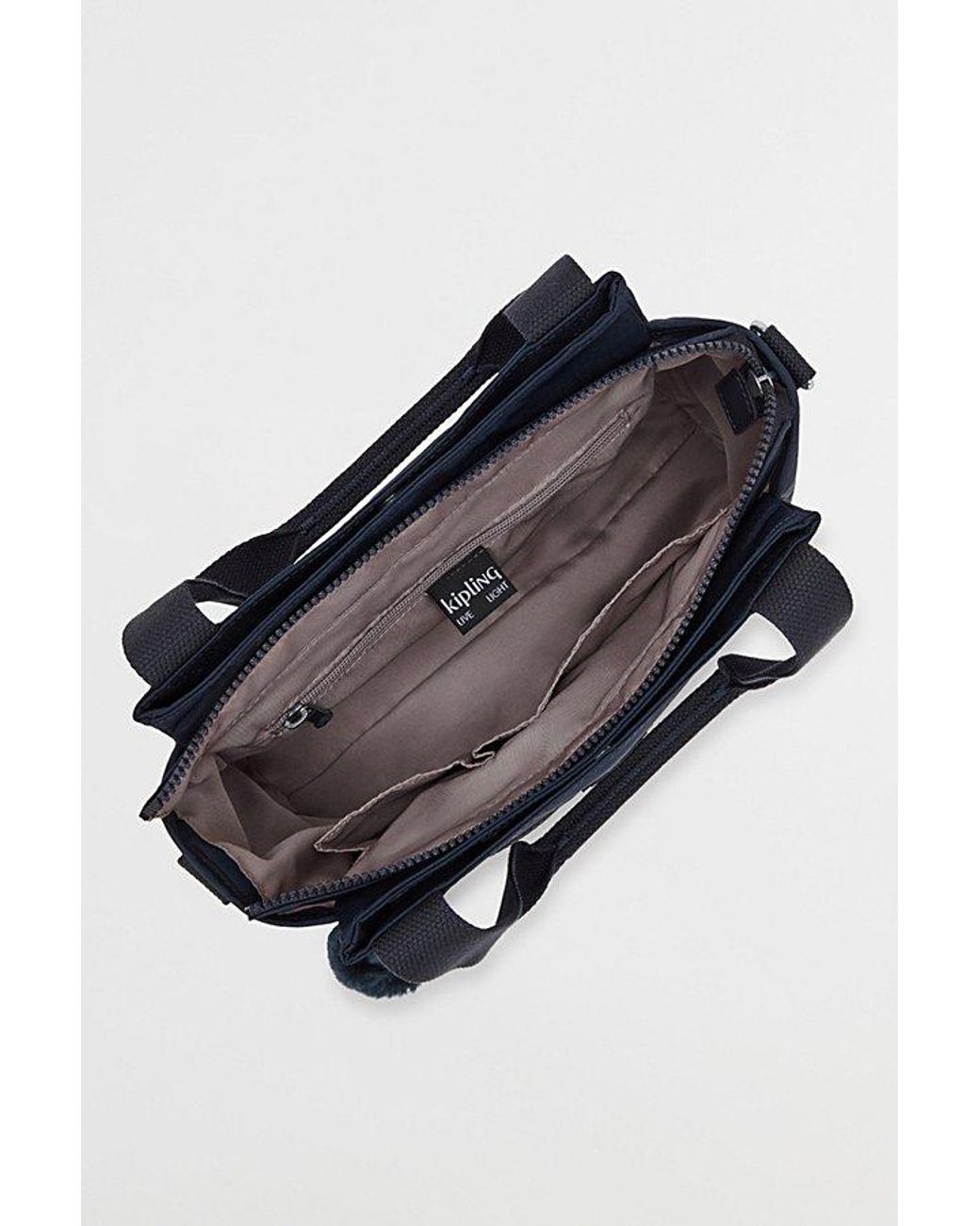 Kipling Blue Elysia Nylon Shoulder Bag