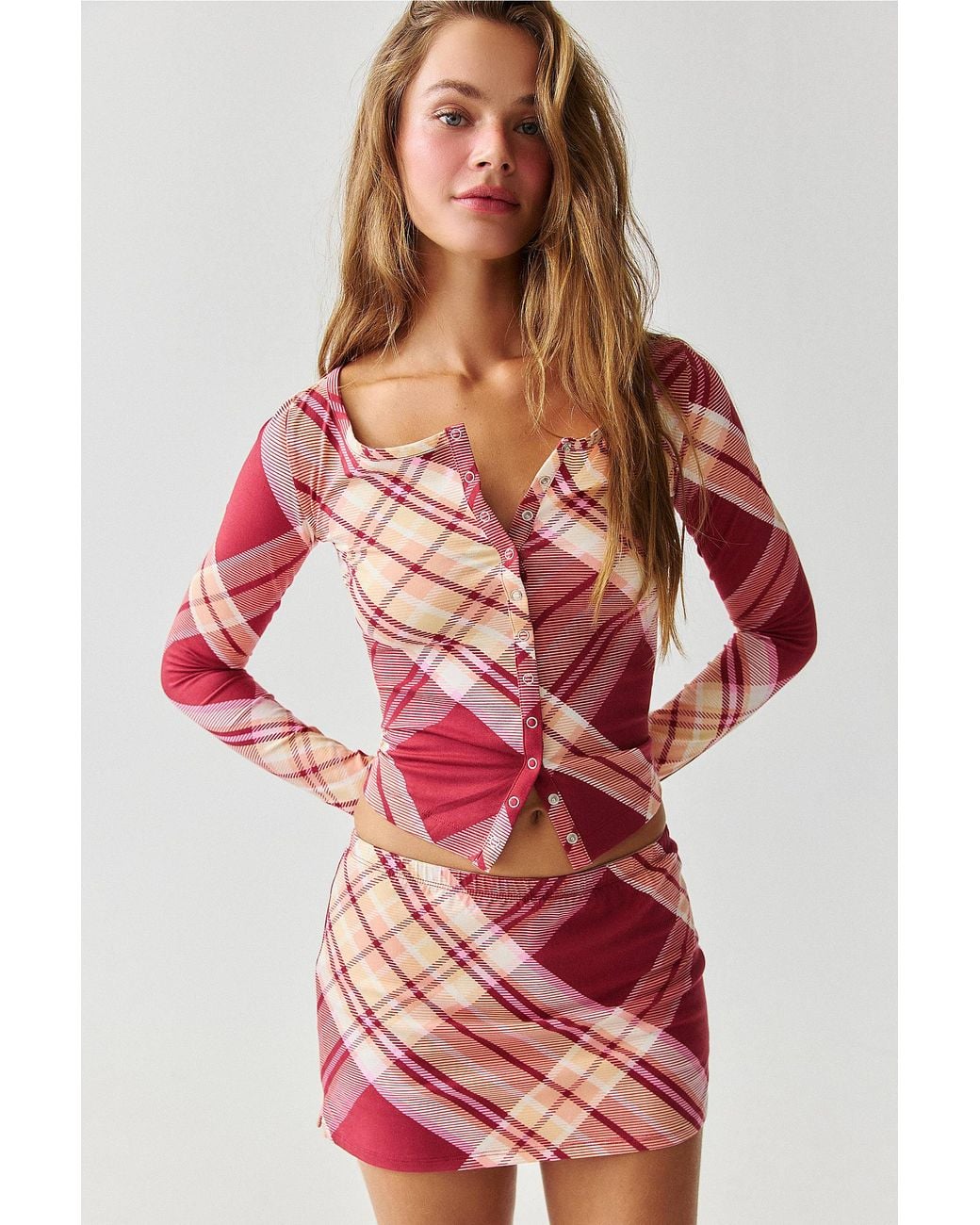 Out From Under Red Bec Cardigan