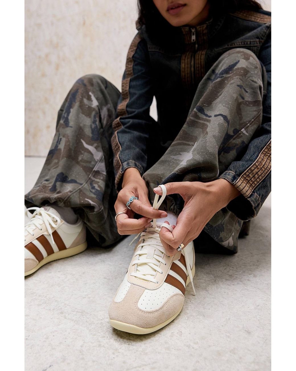 Adidas Black White & Brown Lo Barreda Trainers