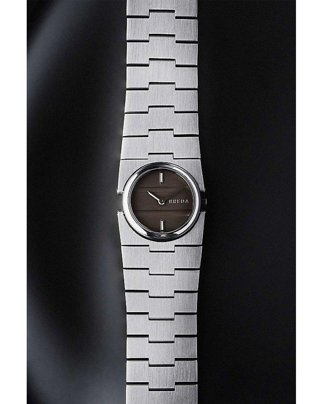 Breda Gray Sync Quartz Bracelet Watch for men