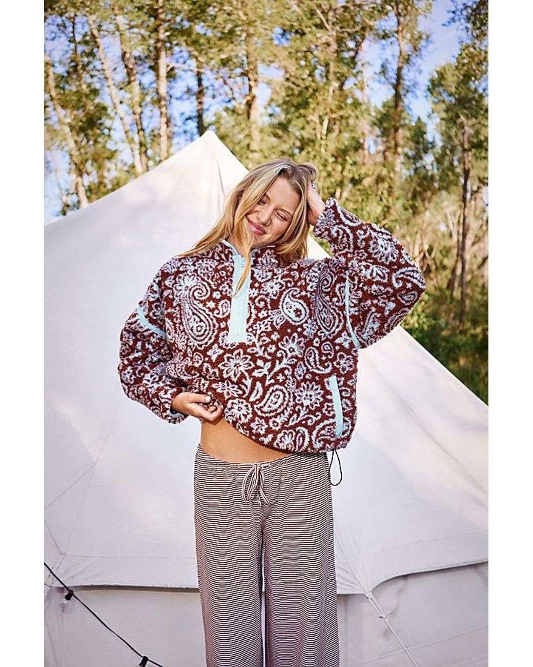 Midnight Lunch Multicolor Outpost Pullover Jacket